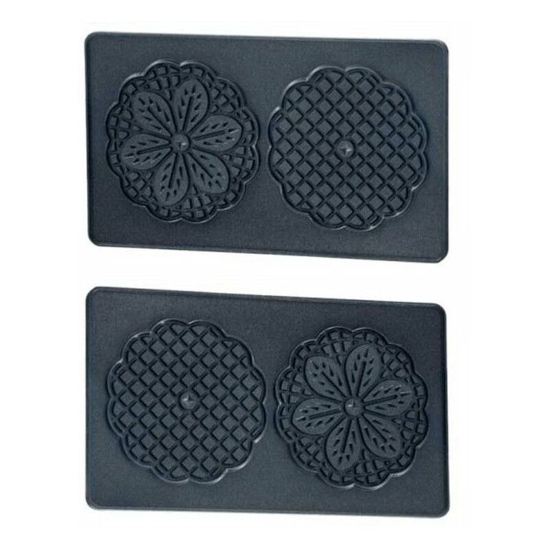 foto del prodotto set piastre cialde piastra per waffle, tostapane tefal 338568