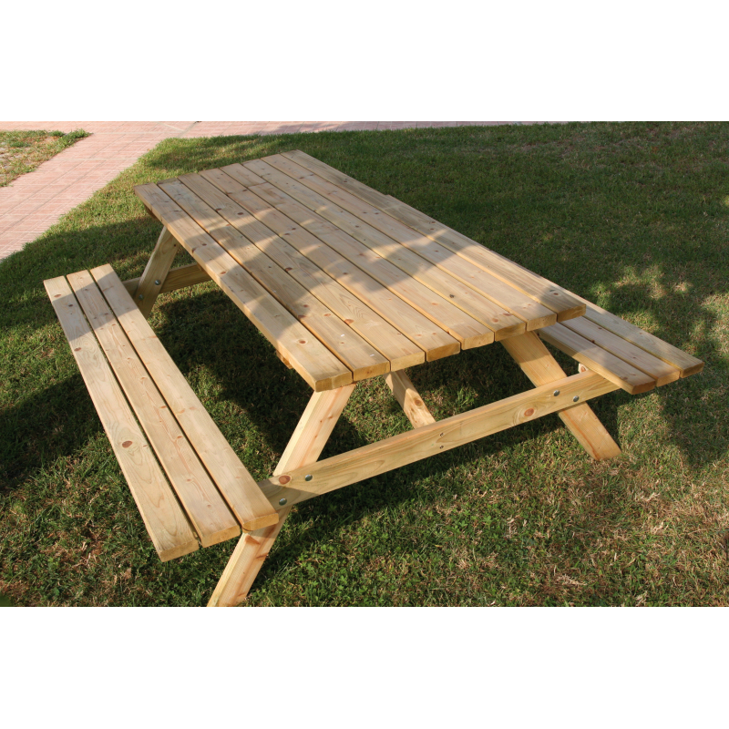 foto del prodotto set picnic impregnato cm.180x160x71h