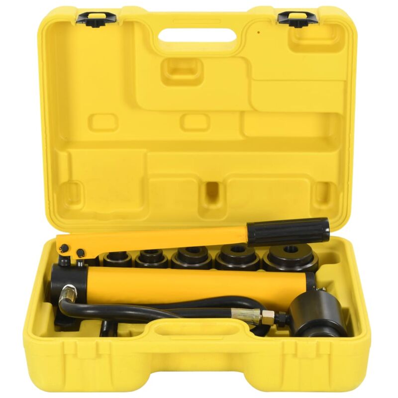 foto del prodotto set pinza crimpatrice idraulica 22 60 mm vidaxl