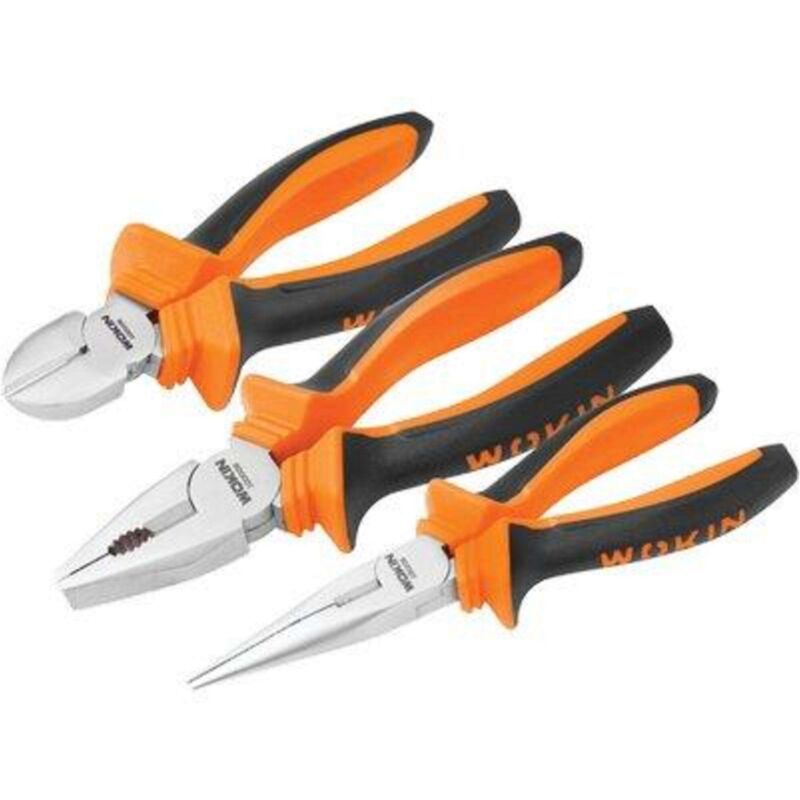 foto del prodotto set pinze tris 100903 wokin mm 180 1 confezione