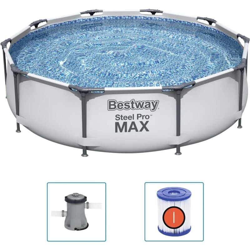 foto del prodotto set piscina steel pro max 305x76 cm bestway
