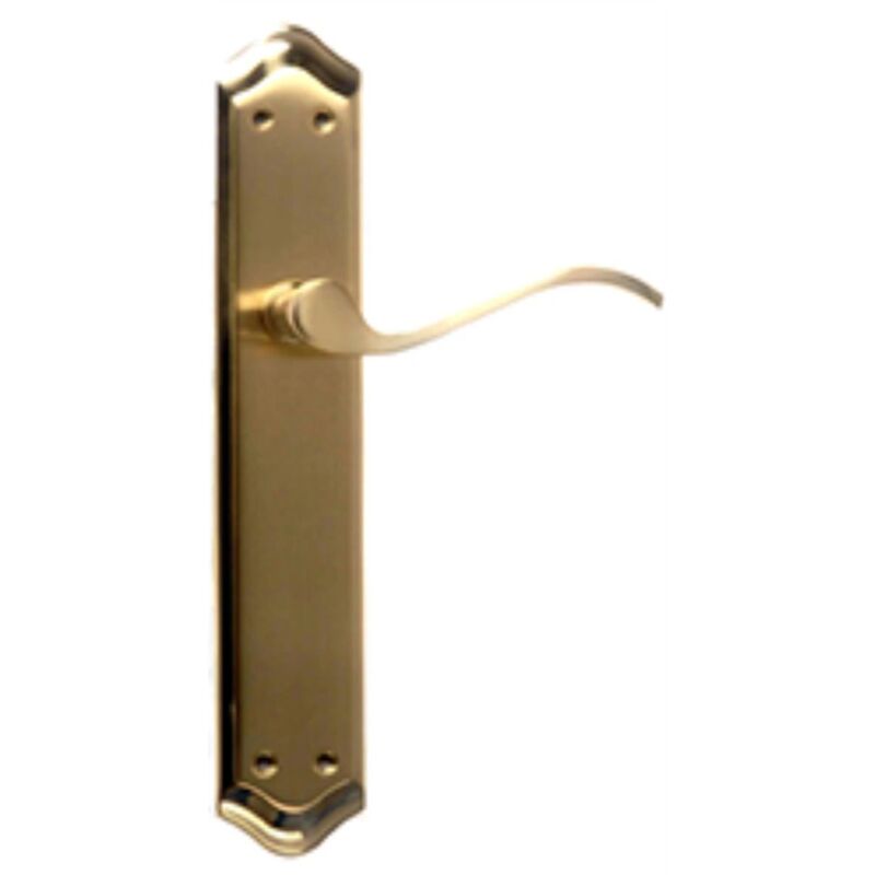 foto del prodotto set placche maniglia nulacvi aitana ottone satinato lucido 4400