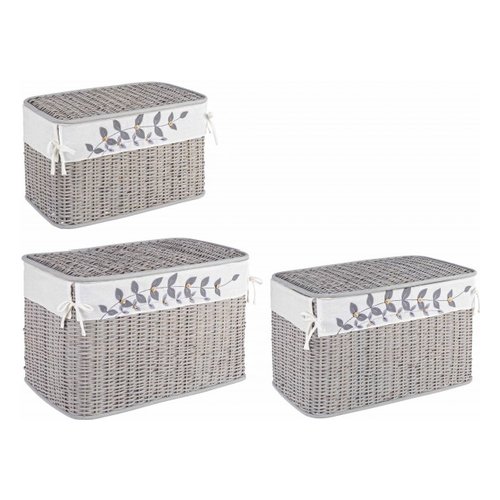 foto del prodotto set porta oggetti yes everyday 0402396 alma con coperchio grigio