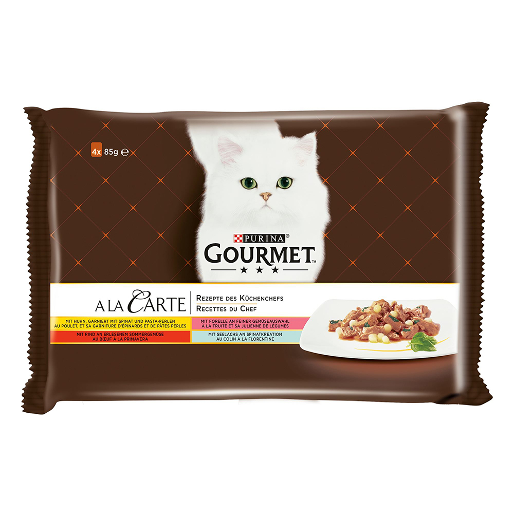 foto del prodotto set prova gourmet a la carte 4 x 85 g ricette dello chef