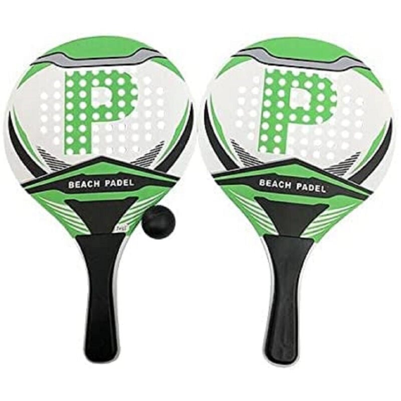 foto del prodotto set racchette da spiaggia beach ball power unisex adulto 38x23,5x0,6 cm 186160 trade shop traesio