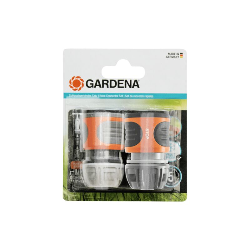foto del prodotto set raccordi rapidi per tubi giardino da 13 15 mm 1 2 5 8 18279 20 gardena