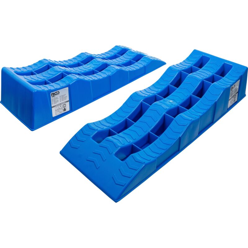 foto del prodotto set rampa di salita plastica con 3 altezze di salita 2 pz.