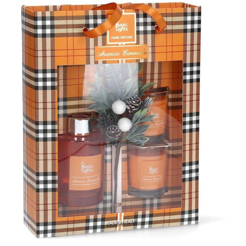 foto del prodotto set regalo magic lights cannella 4 pezzi