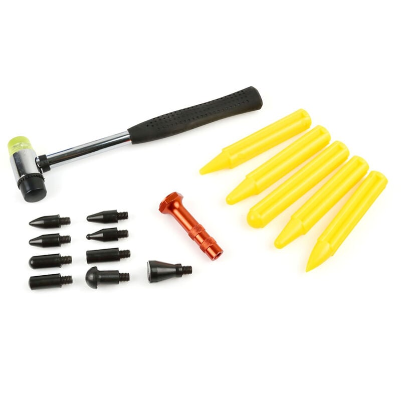 foto del prodotto set rimozione ammaccature carrozzeria con martello pdr geko g02646