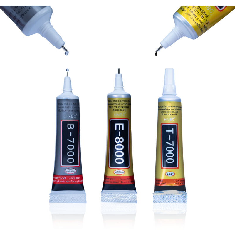 foto del prodotto set rosfix colla universale b 7000 110ml colla rosfix universale e 8000 110ml colla rosfix universale t 7000 110ml