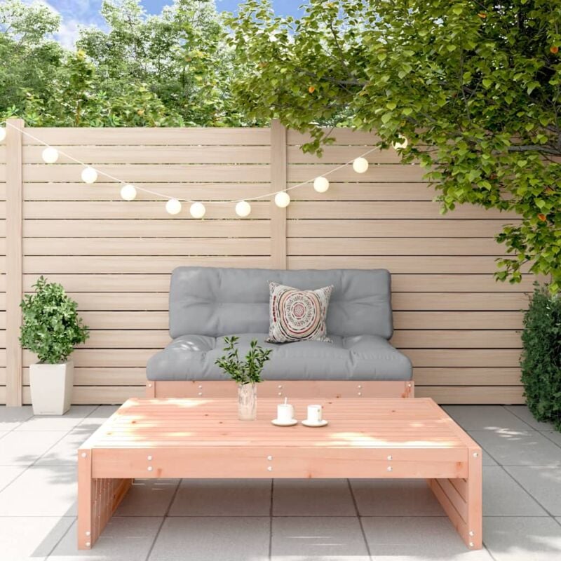 foto del prodotto set salotto da giardino 2 pz in legno massello di douglas vidaxl 288067