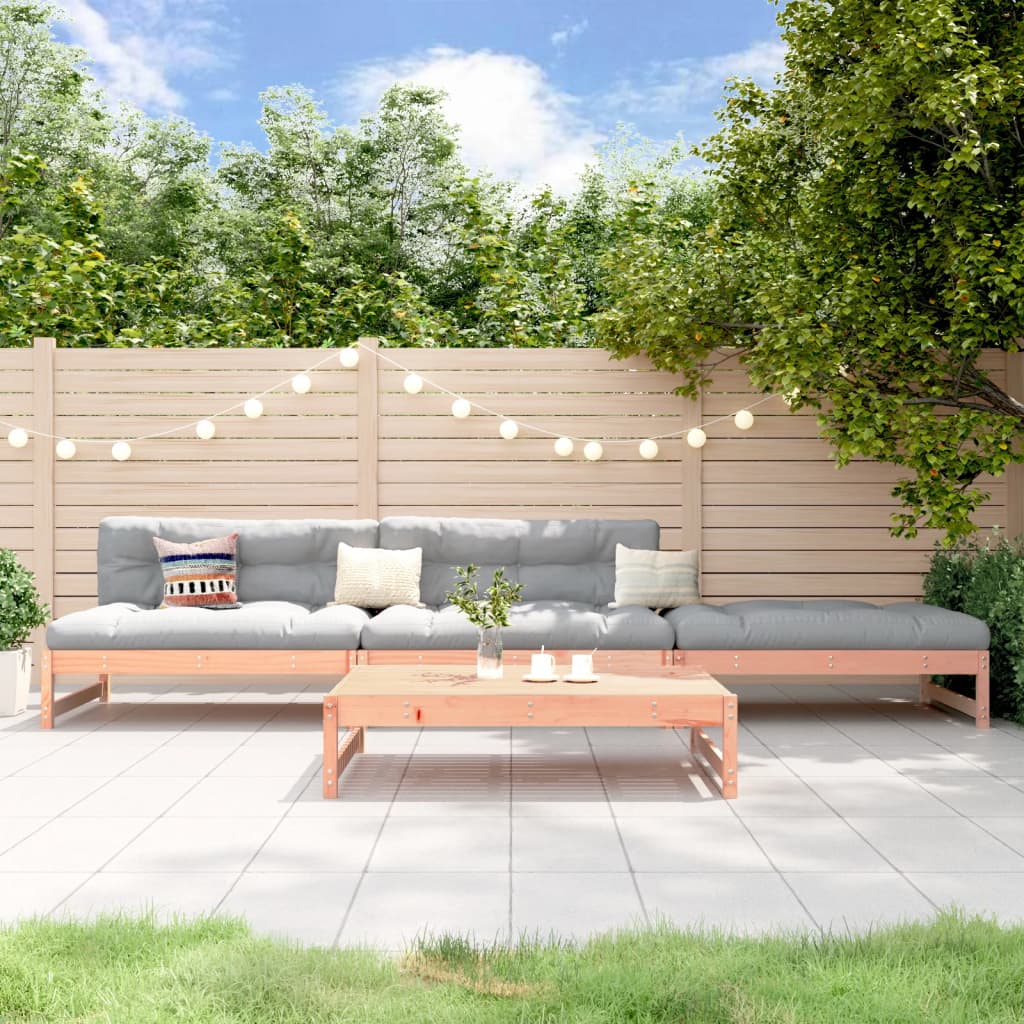 foto del prodotto set salotto da giardino 4 pz in legno massello di douglascod mxl 118214