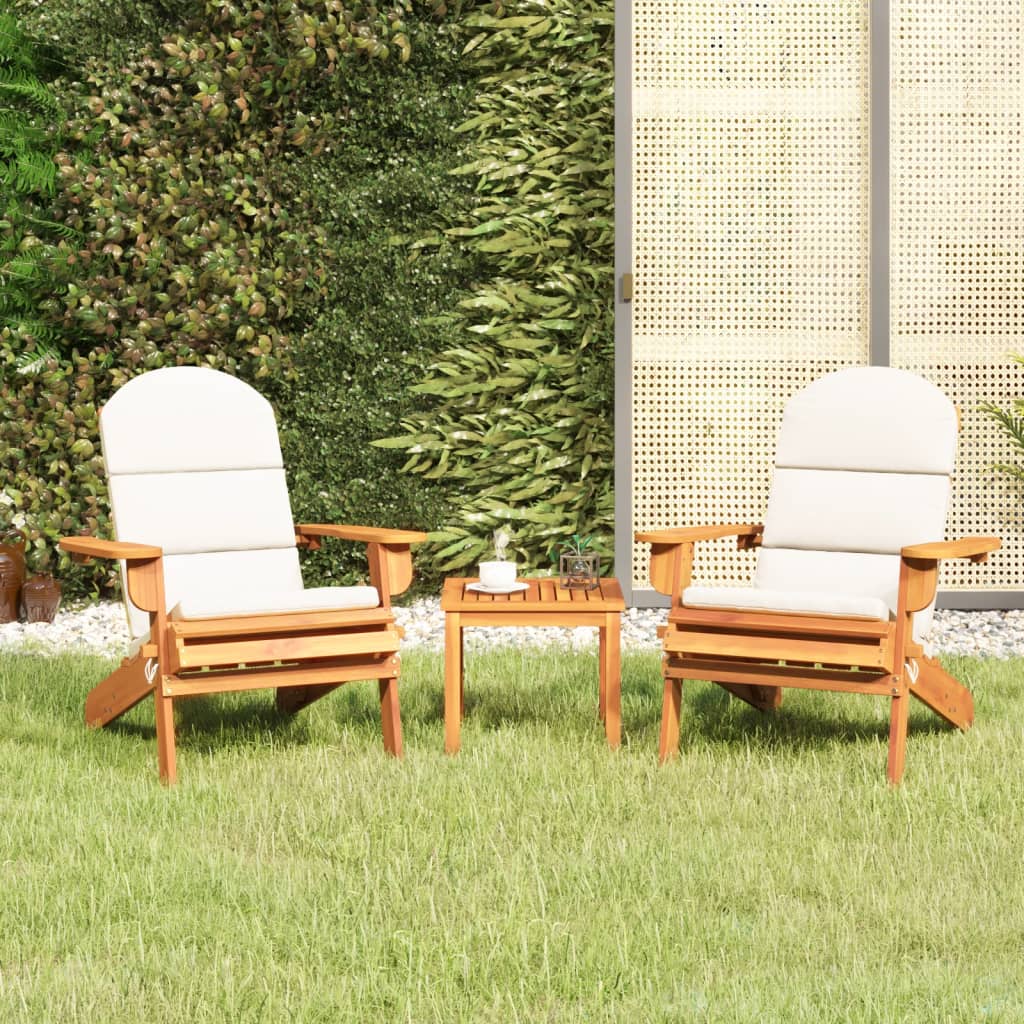 foto del prodotto set salotto da giardino adirondack 3pz legno massello di acaciacod mxl 126369