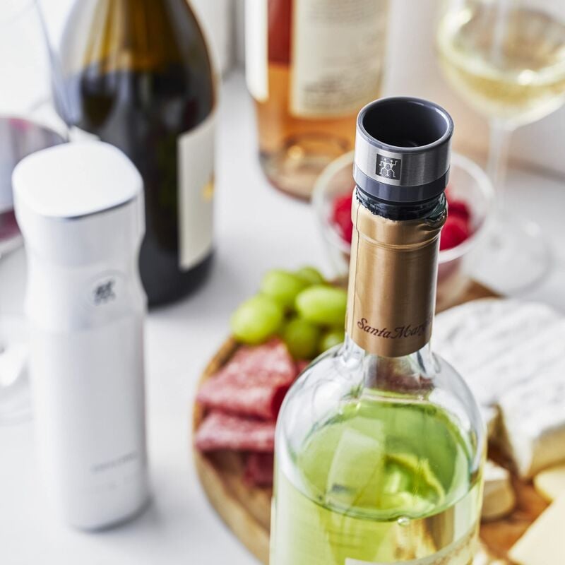 foto del prodotto set sottovuoto per il vino, acciaio inossidabile, grigio, 3 cm, 3 unit zwilling