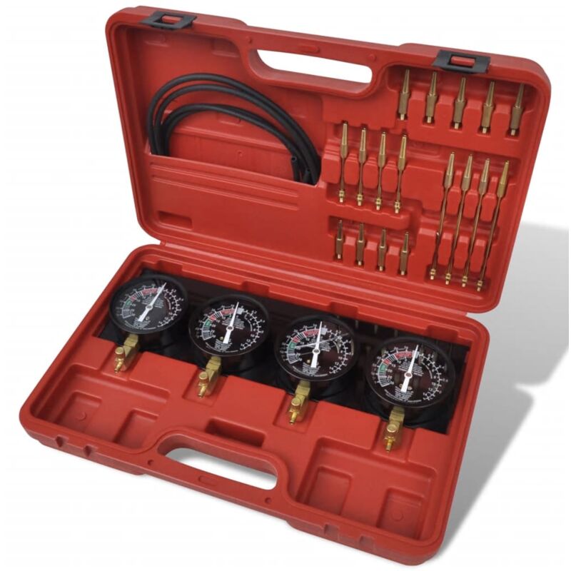 foto del prodotto set strumenti sincronizzazione carburatore vacuum per manometro vidaxl