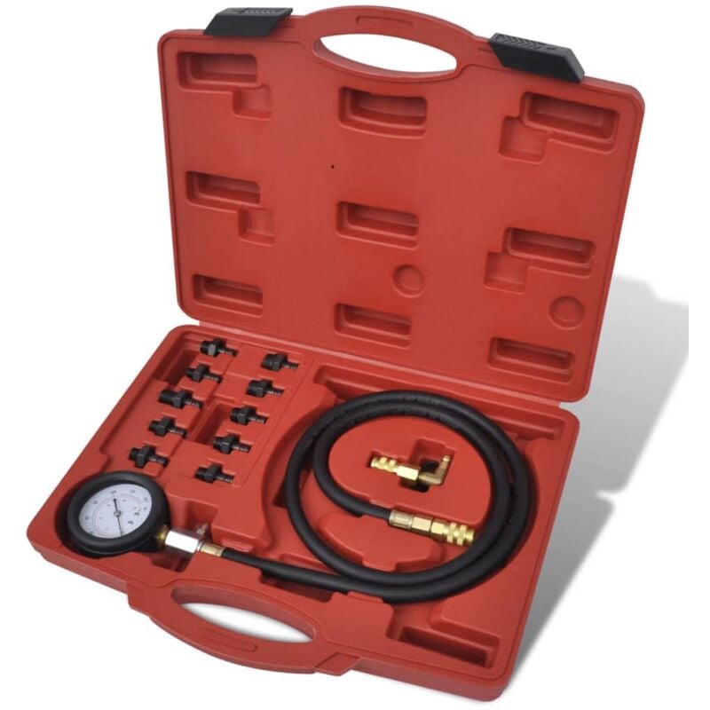 foto del prodotto set strumenti tester motore e pressione olio vidaxl