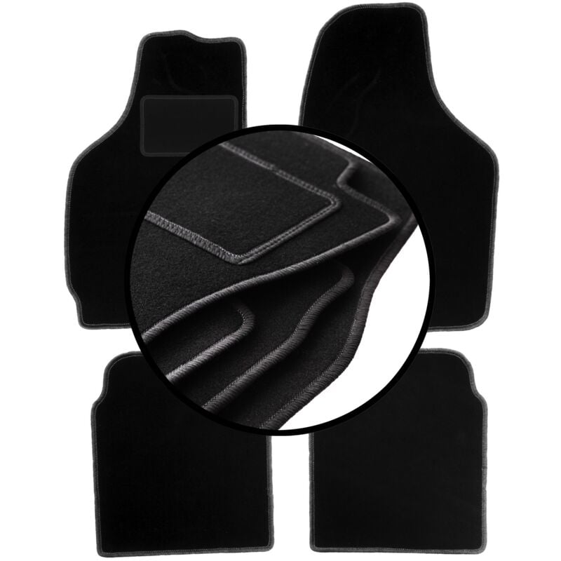 foto del prodotto set tappetini in velluto per daewoo tico hatchback 1996 2001 