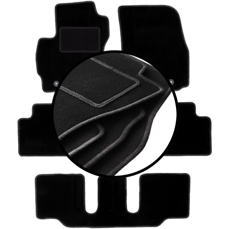 foto del prodotto set tappetini in velluto per mazda 5 i 7 posti 2005 2010 