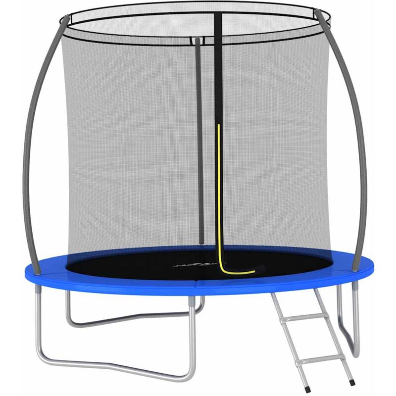 foto del prodotto set trampolino rotondo 244x55 cm 100 kg vidaxl