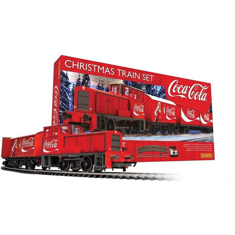 foto del prodotto set treno di natale coca cola