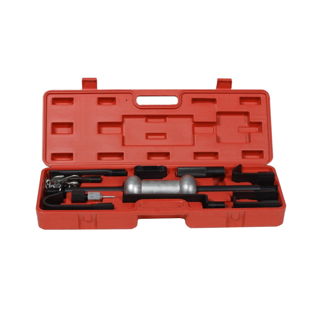 foto del prodotto set universale per martello scorrevole, scatola per attrezzi, garage, officina, fai da te, rosso 3402078