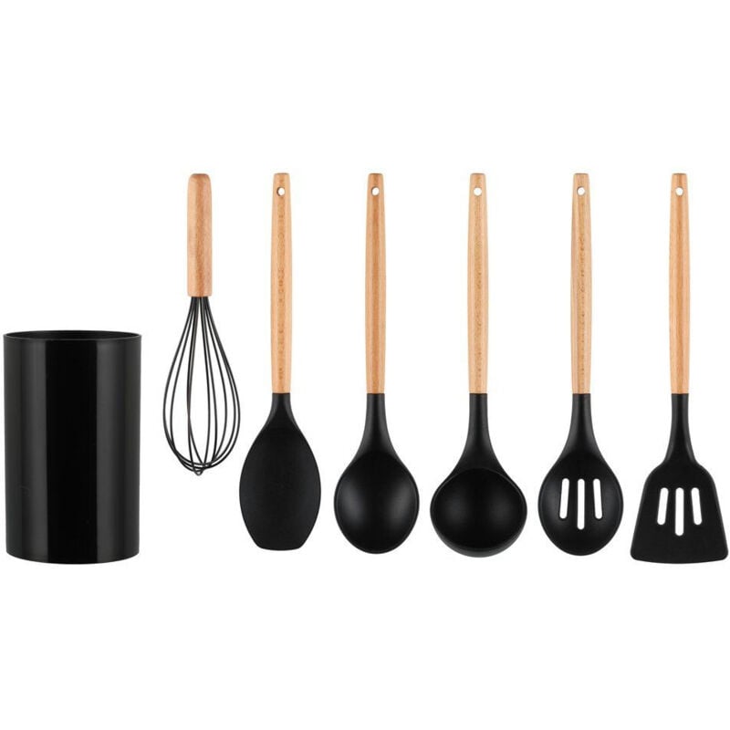 foto del prodotto set utensili da cucina maku 7 pz