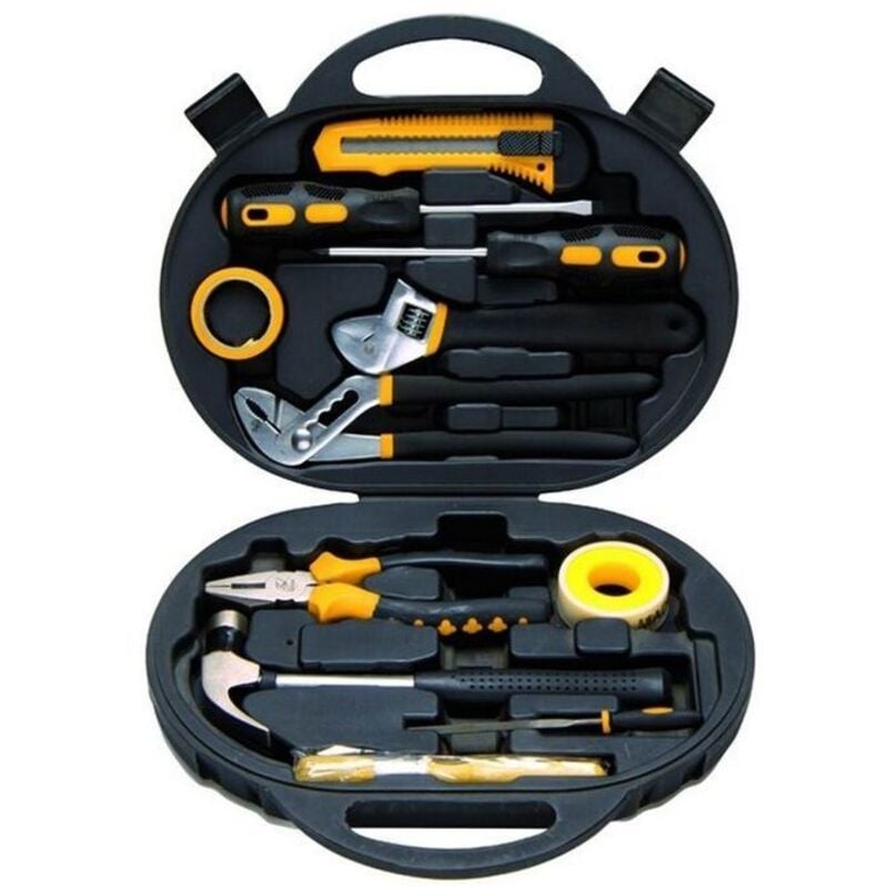 foto del prodotto set utensili valigia 12 pezzi vigor art. vau-v12