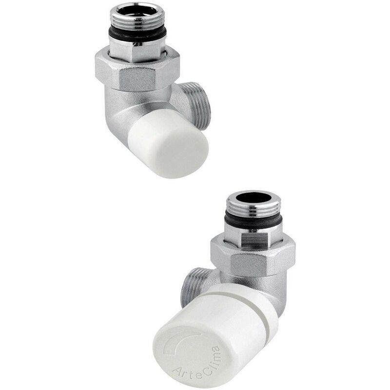 foto del prodotto set valvole per radiatori idraulici con valvola destra arteclima kitval2