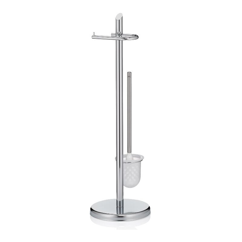 foto del prodotto set wc ken metallo cromato 22x73 cmn 20538 kela line
