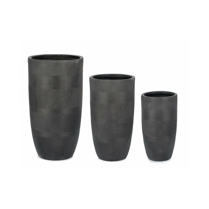 foto del prodotto set3 p.vaso rigo to antracite alto