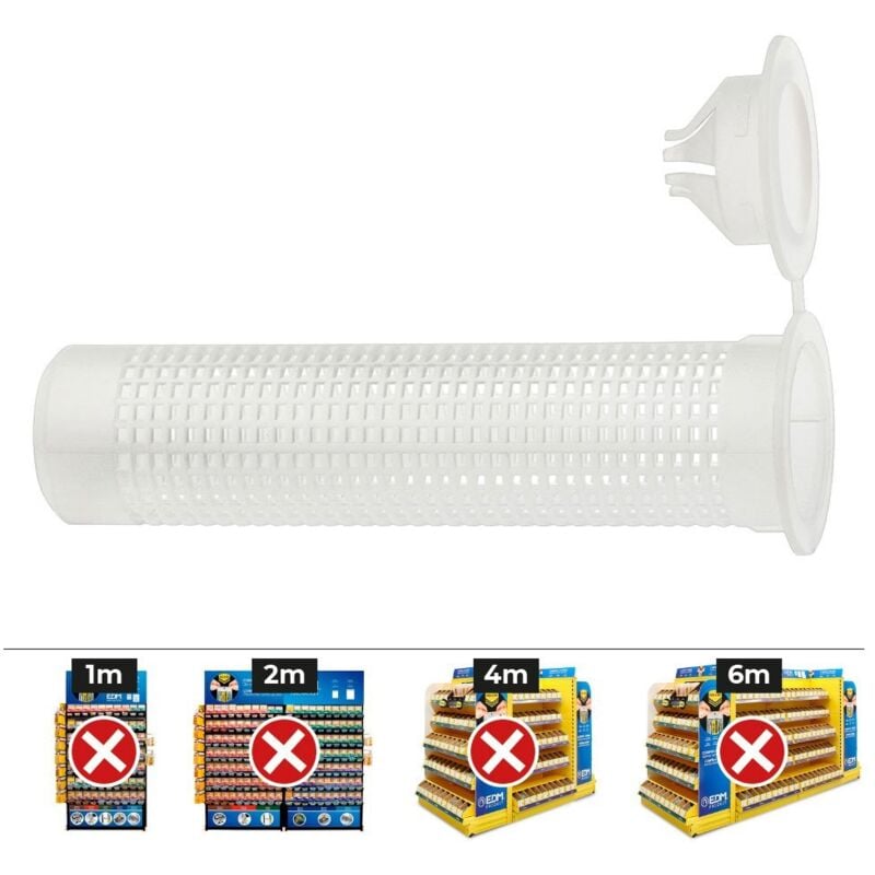 foto del prodotto setaccio in polipropilene sh 15-85 adatto per aste m8 e m10 15x85mm scatola da 12 unità