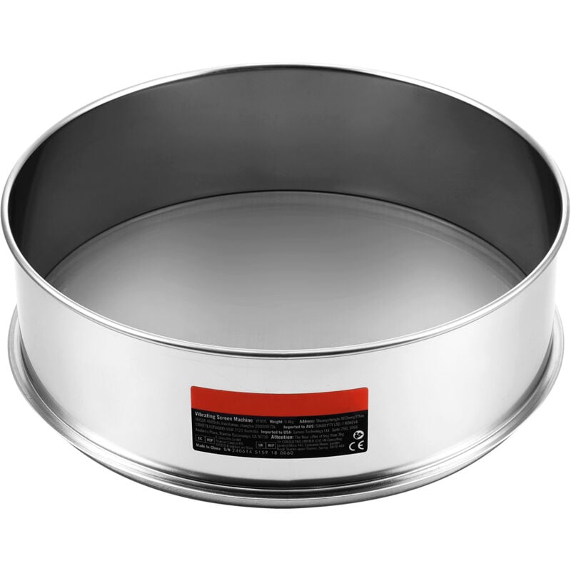 foto del prodotto setaccio per farina a maglia fine 80 mesh, setaccio a maglia fine per alimenti in acciaio inossidabile 304, setaccio a maglia fine per cottura,