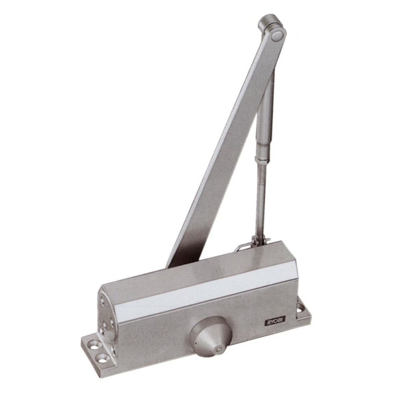 foto del prodotto sevax chiudiporta con braccio a compasso 7004 ryobi force 5 argento firewall porta 90 120 kg 201074