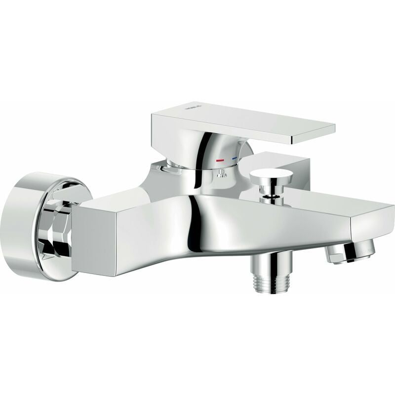 foto del prodotto seven rubinetto vasca a parete codice prod se124110 1cr - nobili