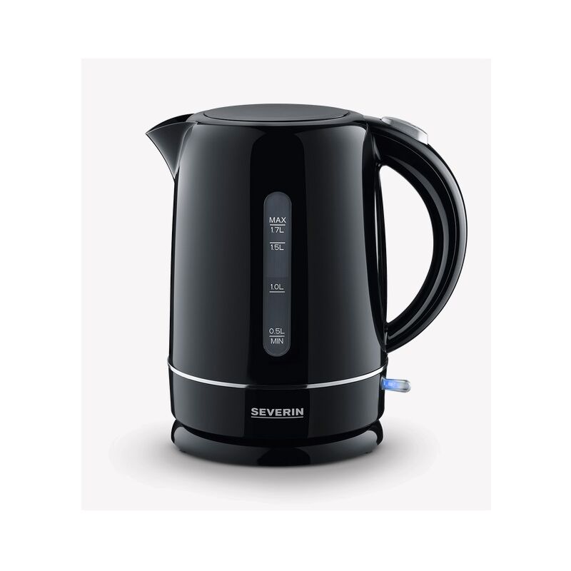 foto del prodotto severin bollitore senza fili 1,7 l 2200 w nero wk4322