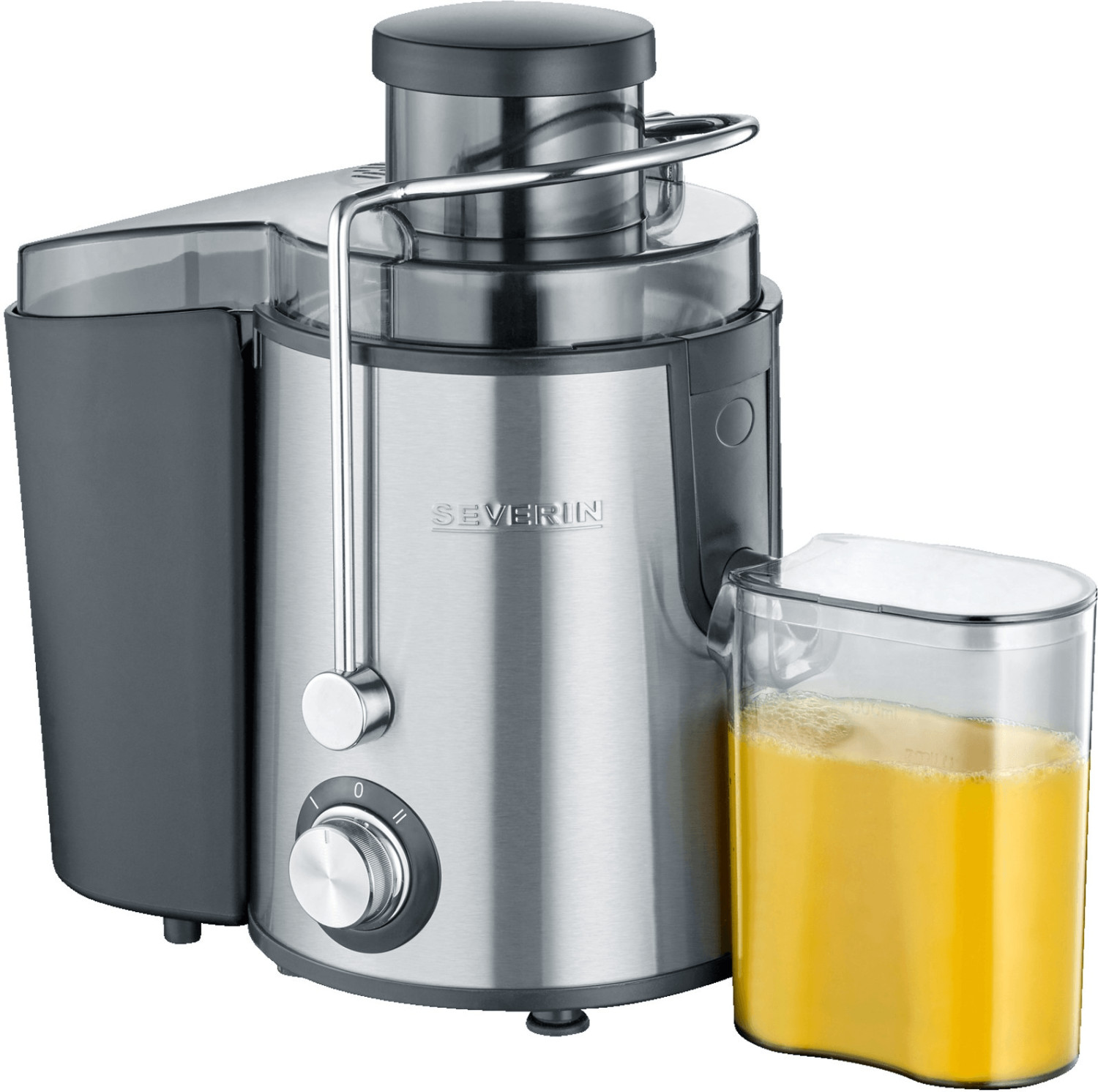 foto del prodotto severin centrifuga elettrica es 3566 400 w colore inox nero
