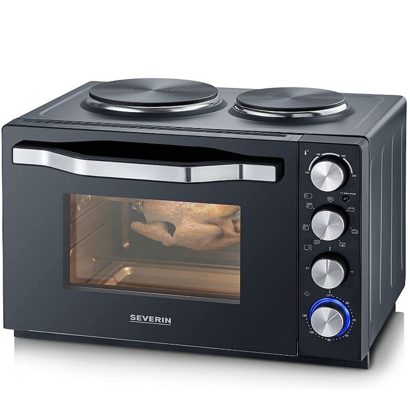 foto del prodotto severin forno da 30 l 250 w con piastre elettriche to2074
