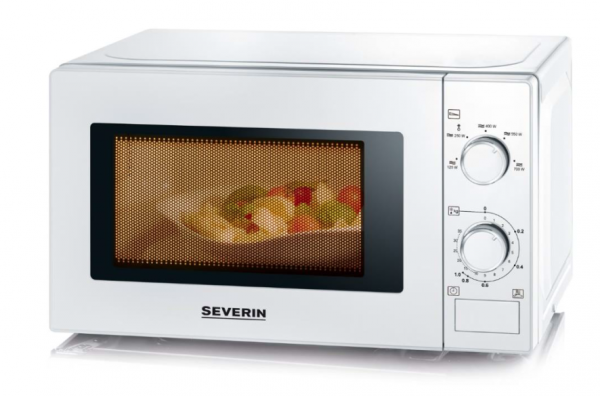 foto del prodotto severin mw 7770 fornetto a microonde 20 litri bianco 700w 5 livelli di potenza