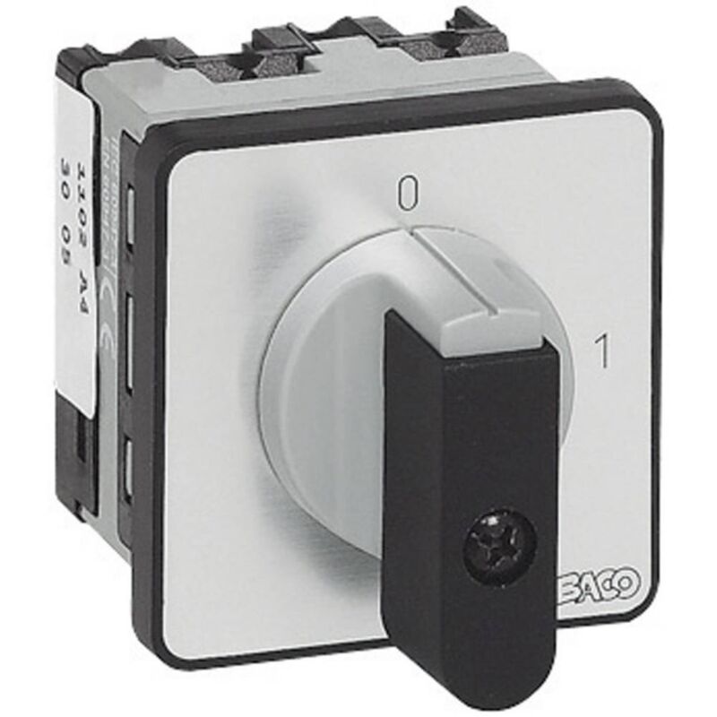 foto del prodotto sezionatore 16 a 1 x 90 grigio, nero baco nb02aq1 1 pz.