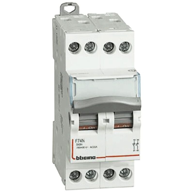 foto del prodotto sezionatore 4p 32a 2 moduli f74n32 bticino