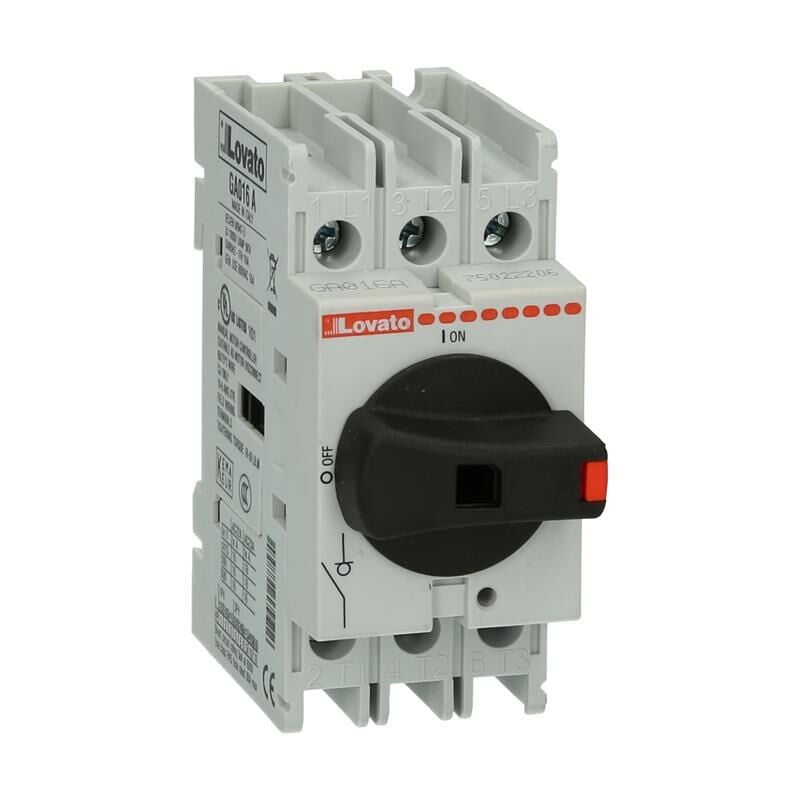 foto del prodotto sezionatore interruttore di isolamento serie ga, 3p, 3 na, 16a, 690v, ip65