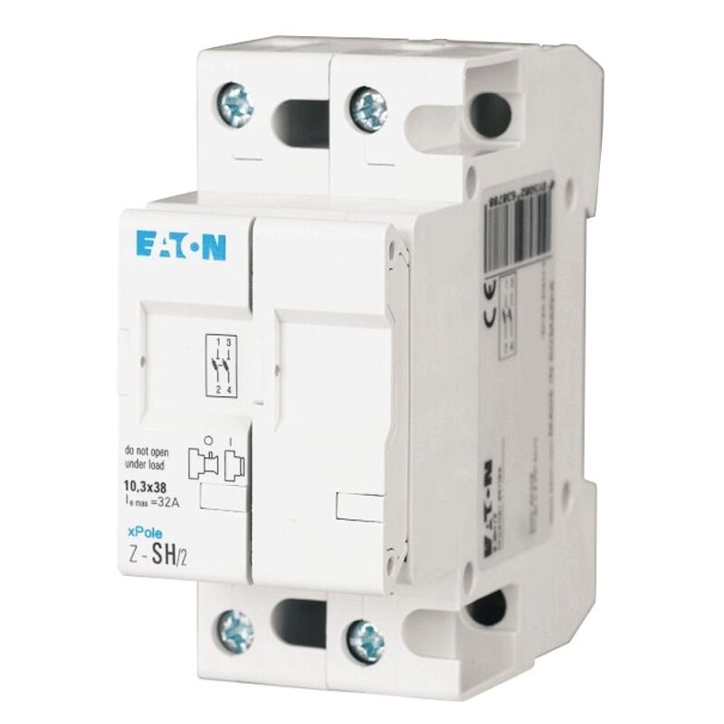 foto del prodotto sezionatore portafusibile eaton 2p 32a 10,3x38 263878