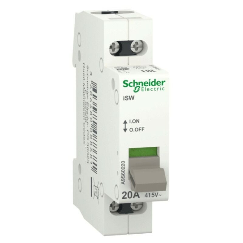 foto del prodotto sezionatore schneider 2p 20a 1 modulo a9s60220