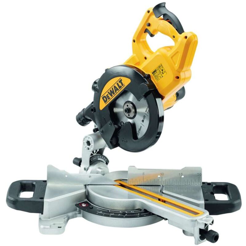 foto del prodotto sezionatrice dewalt dws774 qs 216 mm, 1400 watt in scatola