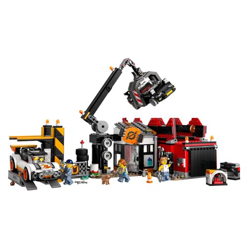 foto del prodotto sfasciacarrozze con auto lego 60472 city