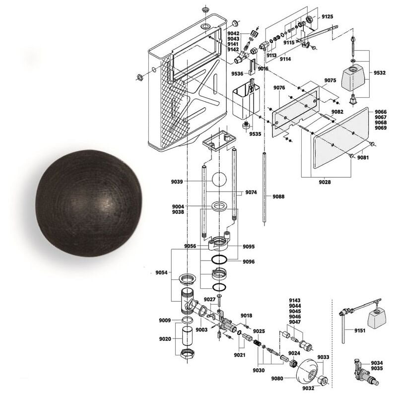 foto del prodotto sfera calibrata pucci di tenuta 200700eb