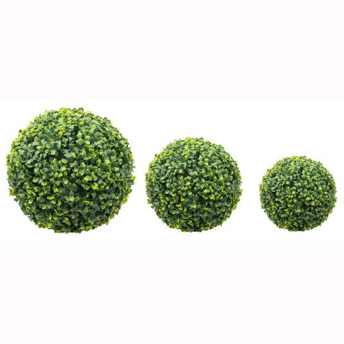 foto del prodotto sfera di bosso sintetico palla artificiale buxus arredamento da giardino 55 cm