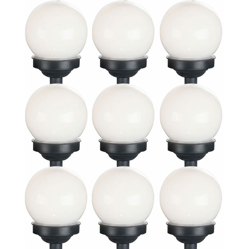 foto del prodotto sfera di luce solare 10 cm sfera di luce solare da giardino led decorazione da giardino sfera solare per esterno piccolo, durata della luce circa 6 8