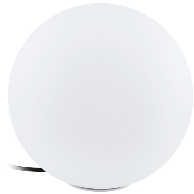 foto del prodotto sfera esterno contemporanea monterolo policarbonato bianco 1 luce e27 30cm