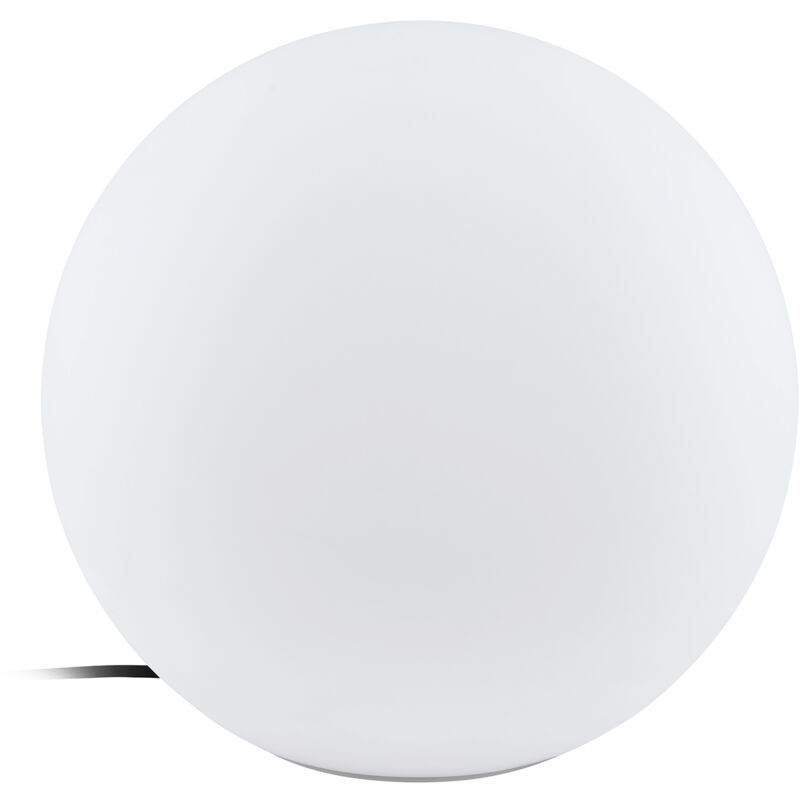 foto del prodotto sfera esterno contemporanea monterolo policarbonato bianco 1 luce e27 39cm
